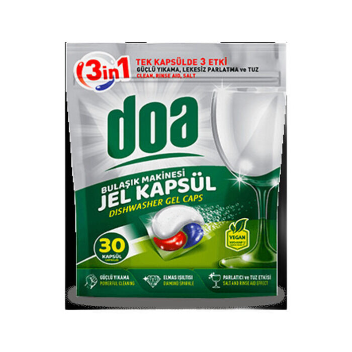 Bulaşık Makinesi Jel Kapsul Doypack 30'lu