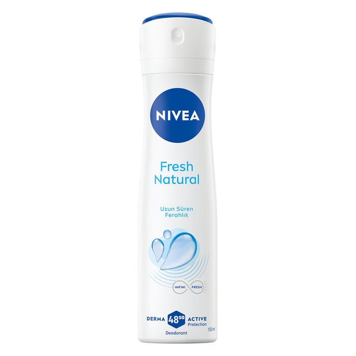 Kadın Sprey Deodorant Fresh Natural 48 Saat Deodorant Koruma 150 Ml