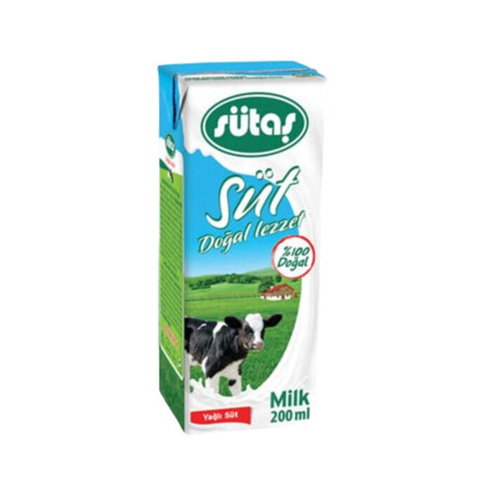 Yarım Yağlı Süt 200 Ml