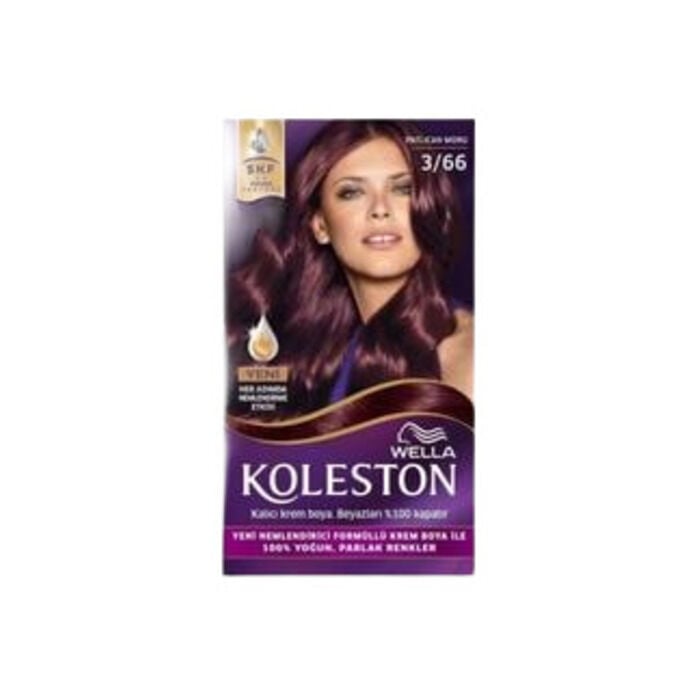 Saç Boyası Kit 3/66 Patlıcan Moru