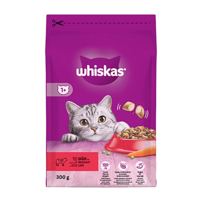 Biftek Ve Havuçlu Kuru Kedi Maması 300 Gr
