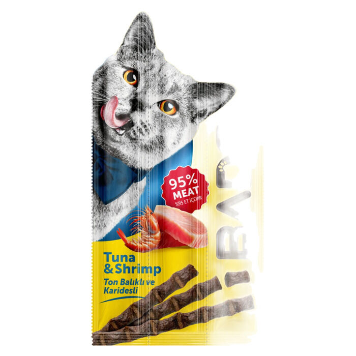 Kedi Ödül Maması Çubuk Ton Balık & Karides 3'lü