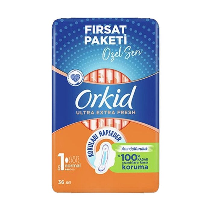 Ultra Extra Fresh Normal Hijyenik Ped Özel Seri 36'lı