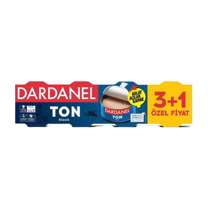 Ton Ayçiçek Yağlı 4x75 Gr Hediyeli