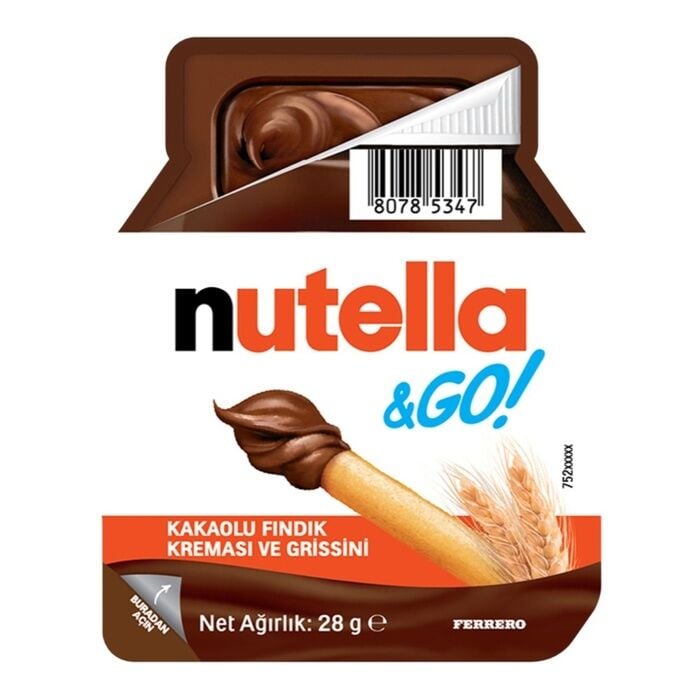 Go Kakaolu Fındık Kreması Ve Grissini 28 Gr