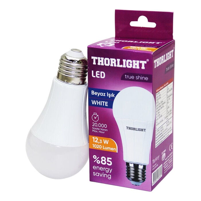 Beyaz Led Ampul 12,3 W