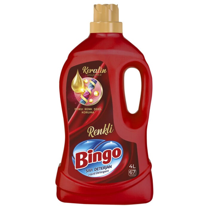 Sıvı Bakım Renkli Çamaşır Deterjanı 4 Lt