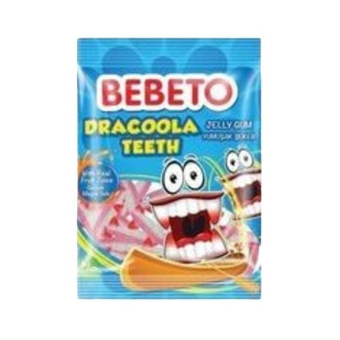 Dracoola Teeth Yumuşak Şeker Jelibon 80 gr
