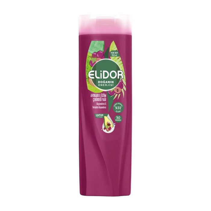 Doğanın Enerjisi Avokado & Üzüm Çekirdeği Yağı Şampuan 350 Ml