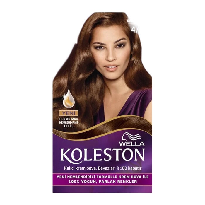 Wella Koleston Kit Boya Kadife Kahve 4/77