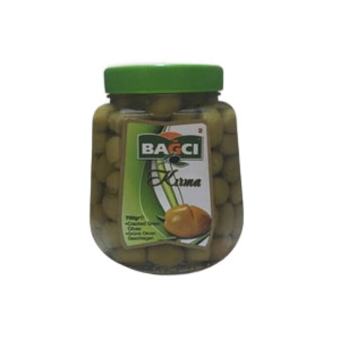 Yeşil Kırma Zeytin 700 Gr