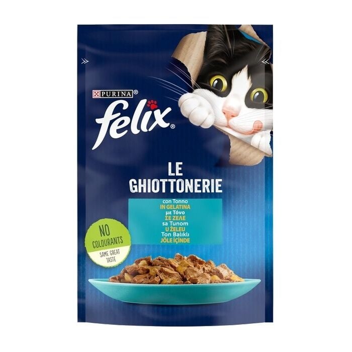 Jöle İçinde Ton Balıklı Yetişkin Kedi Yaş Konserve Maması 85 Gr