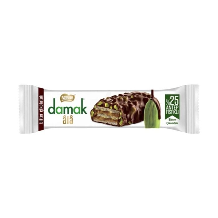 Damak Ala Bitter Çikolatalı Gofret 30 Gr