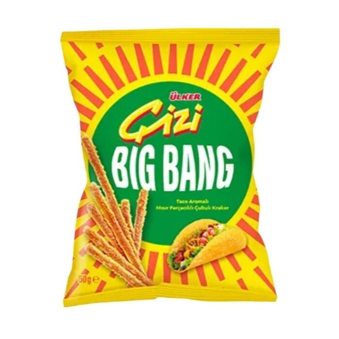 Çizi Big Bang Mısır Parçacıklı & Mexican Taco Aromalı 50 Gr