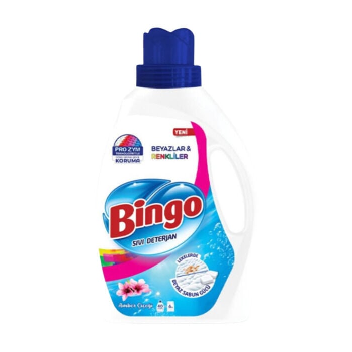Sıvı Çamaşır Deterjanı Beyaz Ve Renkli 2600 Ml