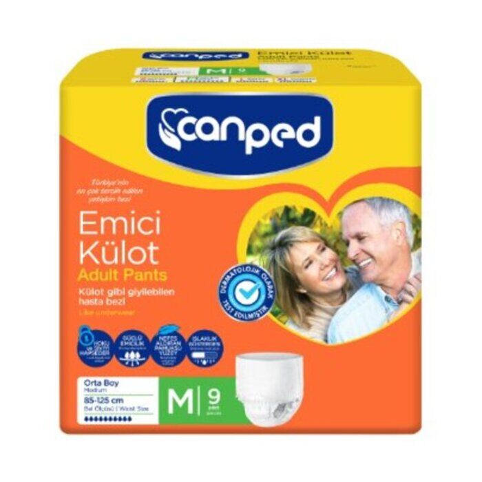 Hasta Bezi Emici Külot M Beden 9'lu