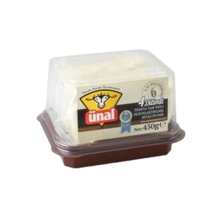 4 Dilimli Klasik Beyaz Peynir 450 Gr