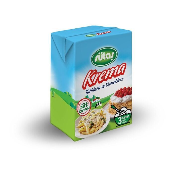 Yemeklere Ve Tatlılara Krema 200 Ml