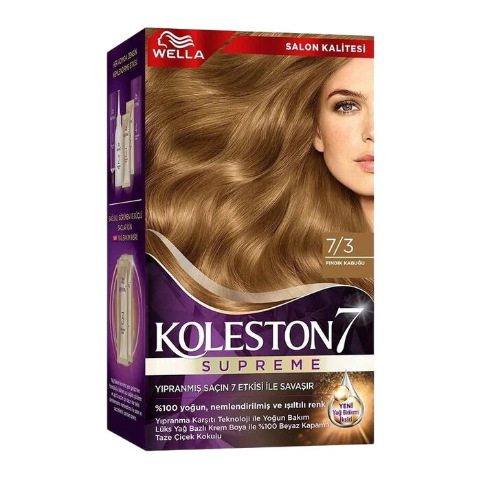Kit Saç Boyası Fındık Kabuğu 7/3