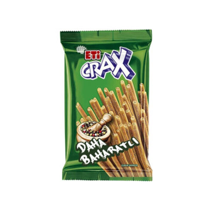 Crax Daha Baharatlı Çubuk Kraker 50 Gr