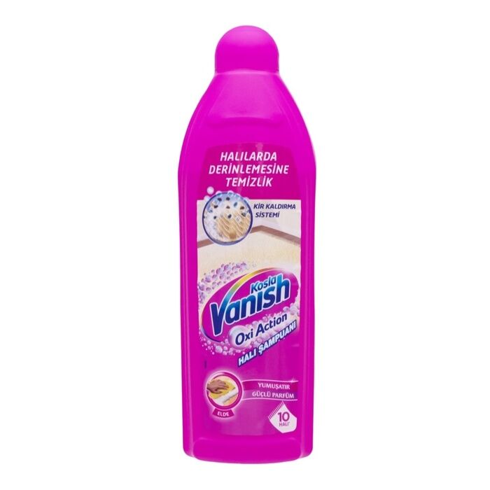 Kosla Vanish Halı Şampuanı Elde Yıkama Koku Giderici 850 Ml