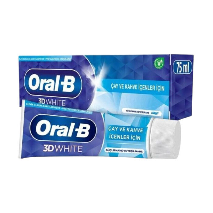 3d White Çay Ve Kahve İçenler İçin Diş Macunu 75 Ml