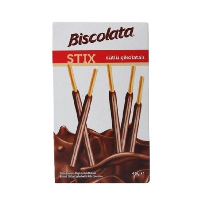 Stix Sütlü Çikolata Kaplı Çubuk Kraker 40 Gr