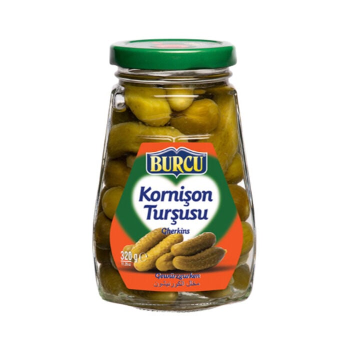 Burcu Kornişon Turşu Cam 320 gr